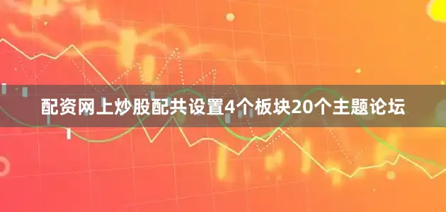 配资网上炒股配共设置4个板块20个主题论坛