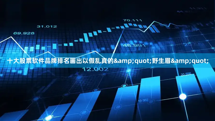 十大股票软件品牌排名画出以假乱真的&quot;野生眉&quot;